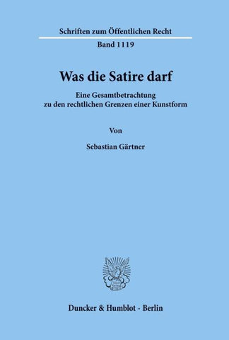 Was die Satire darf.
