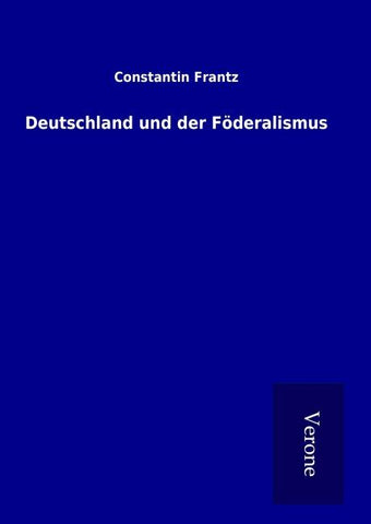 Deutschland und der Föderalismus