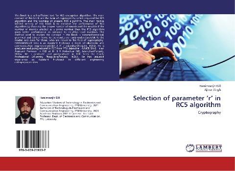 Selection of parameter 'r' in RC5 algorithm