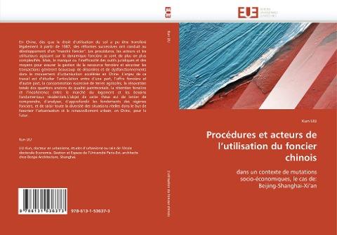 Procédures et acteurs de l'utilisation du foncier chinois