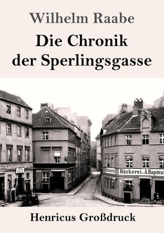 Die Chronik der Sperlingsgasse (Großdruck)