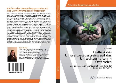Einfluss des Umweltbewusstseins auf das Umweltverhalten in Österreich
