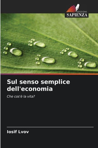 Sul senso semplice dell'economia