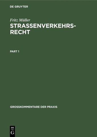Straßenverkehrsrecht