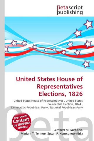 United States House of Representatives Elections, 1826