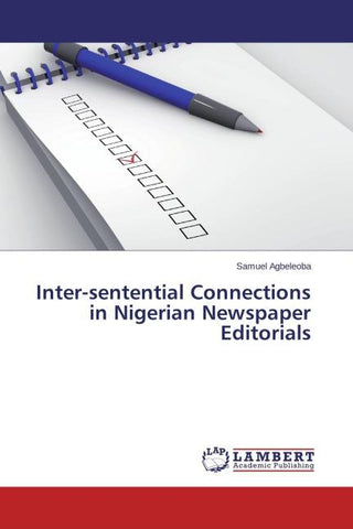 Inter-sentential Connections in Nigerian Newspaper Editorials