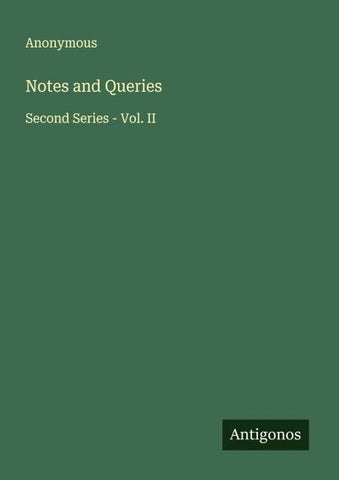 Notes and Queries