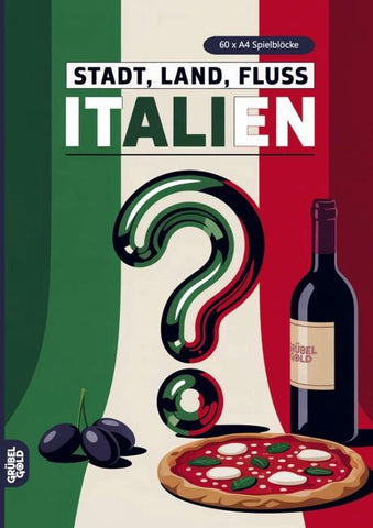 Stadt, Land, Fluss, Italien