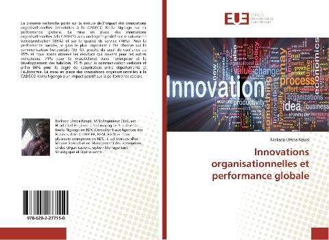 Innovations organisationnelles et performance globale