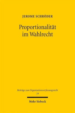 Proportionalität im Wahlrecht