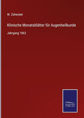 Klinische Monatsblätter für Augenheilkunde