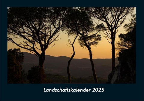 Landschaftskalender 2025 Fotokalender DIN A4