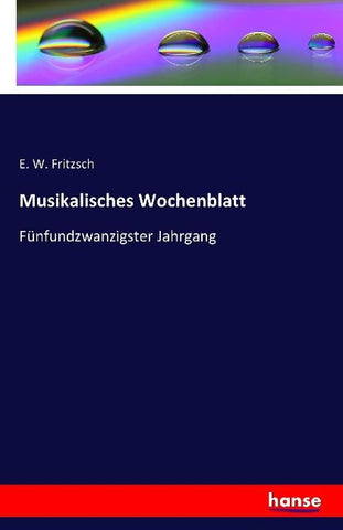 Musikalisches Wochenblatt