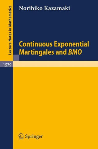 Continuous Exponential Martingales and BMO