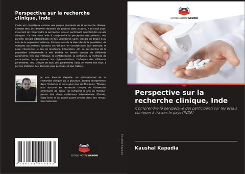 Perspective sur la recherche clinique, Inde