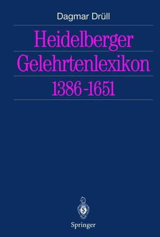 Heidelberger Gelehrtenlexikon 1386–1651