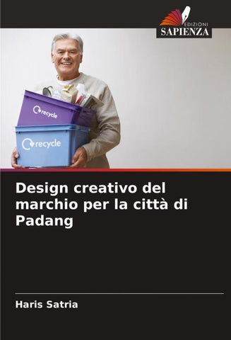 Design creativo del marchio per la città di Padang