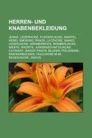 Herren- und Knabenbekleidung
