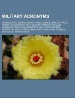 Military acronyms