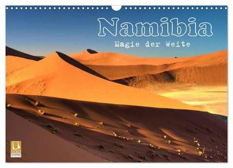 Namibia - Magie der Weite (Wandkalender 2026 DIN A3 quer), CALVENDO Monatskalender