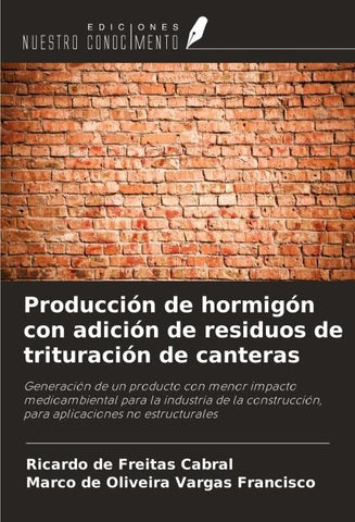 Producción de hormigón con adición de residuos de trituración de canteras