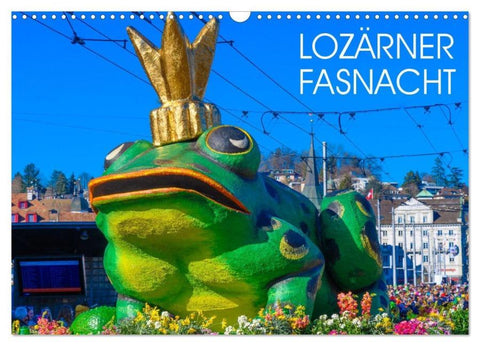 Lozärner Fasnacht (Wandkalender 2026 DIN A3 quer), CALVENDO Monatskalender