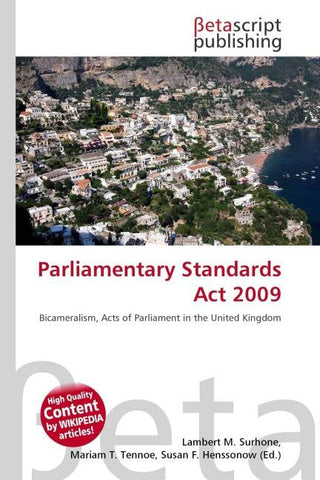 Parliamentary Standards Act 2009