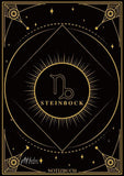 Edles Notizbuch Sternzeichen Steinbock | Designed by Alfred Herler