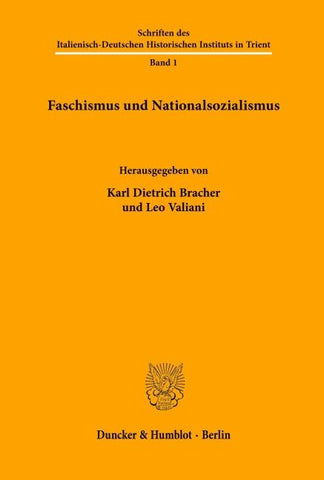 Faschismus und Nationalsozialismus.