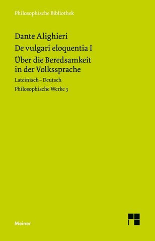 Über die Beredsamkeit in der Volkssprache