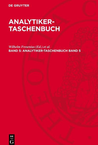 Analytiker-Taschenbuch. Band 5