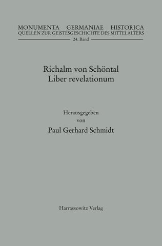 Richalm von Schöntal, Liber revelationum