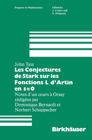 Les Conjectures de Stark sur les Fonctions L d'Artin en s=0