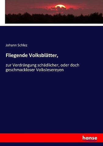 Fliegende Volksblätter,