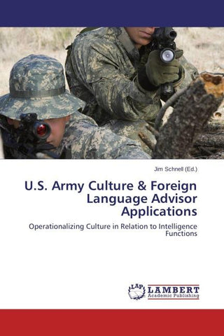 U.S. Army Culture & Foreign Language Advisor Applications