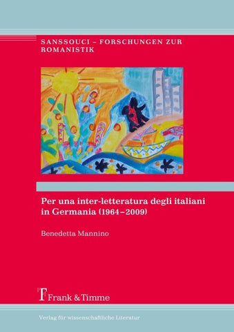 Per una inter-letteratura degli italiani in Germania (1964-2009)