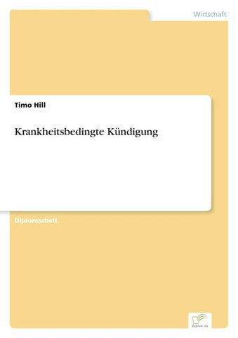 Krankheitsbedingte Kündigung