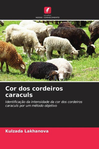 Cor dos cordeiros caraculs