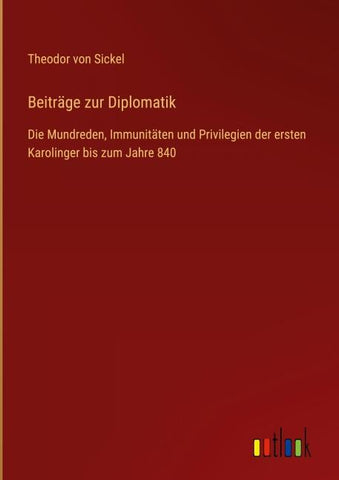 Beiträge zur Diplomatik