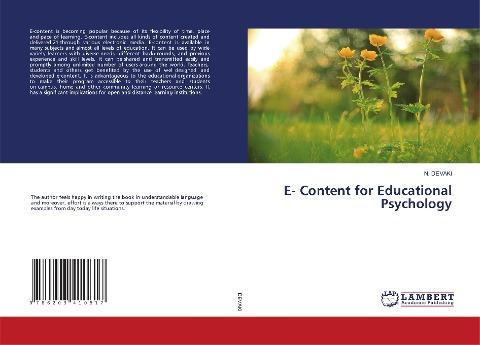 E- Content for Educational Psychology