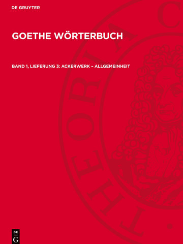 Ackerwerk – Allgemeinheit