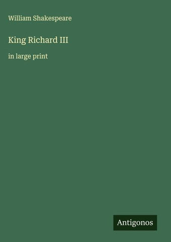 King Richard III