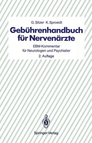 Gebührenhandbuch für Nervenärzte
