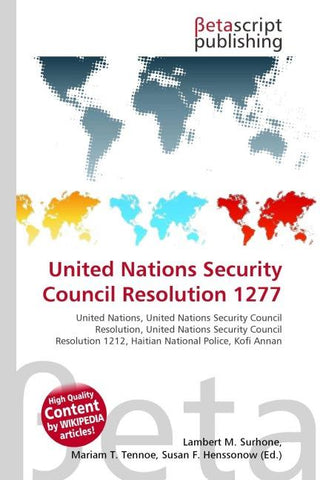 United Nations Security Council Resolution 1277