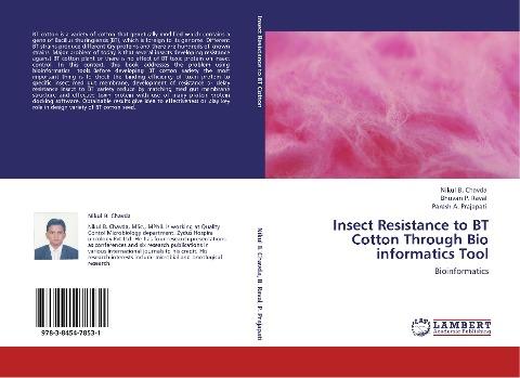 Insect Resistance to BT Cotton Through Bio informatics Tool