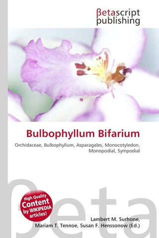 Bulbophyllum Bifarium