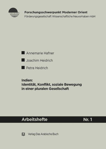 Indien: Identität, Konflikte, soziale Bewegung in einer pluralen Gesellschaft