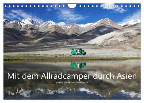 Mit dem Allradcamper durch Asien (Wandkalender 2026 DIN A4 quer), CALVENDO Monatskalender