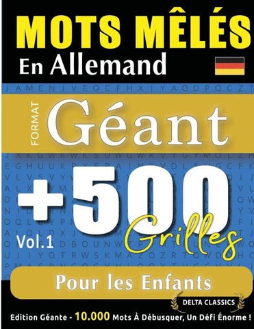 MOTS MÊLÉS EN ALLEMAND FORMAT GÉANT