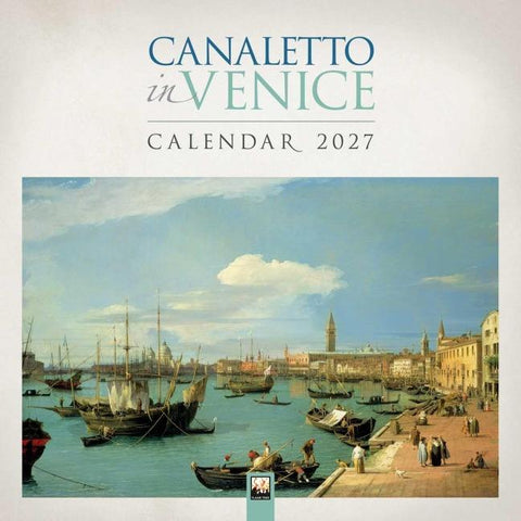 Canaletto in Venedig 2027 – Original Flame Tree Publishing-Kalender [Kalender]